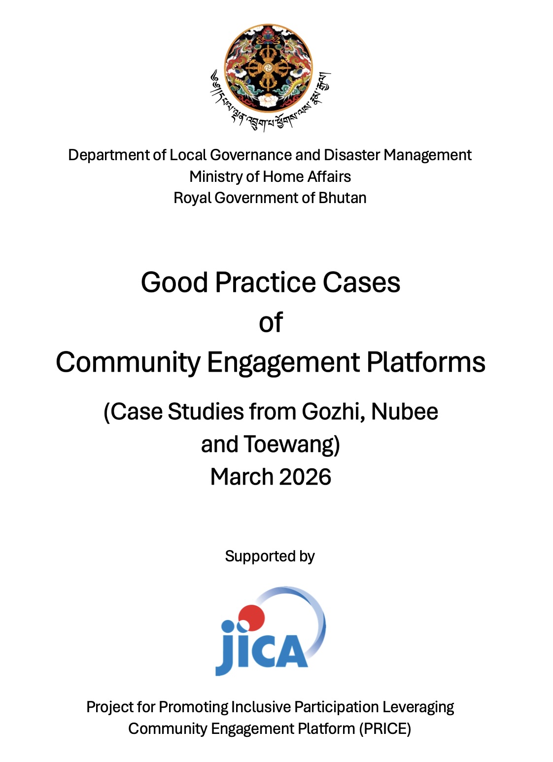 Planning, Budget and CEP Good Practice Study Report published 