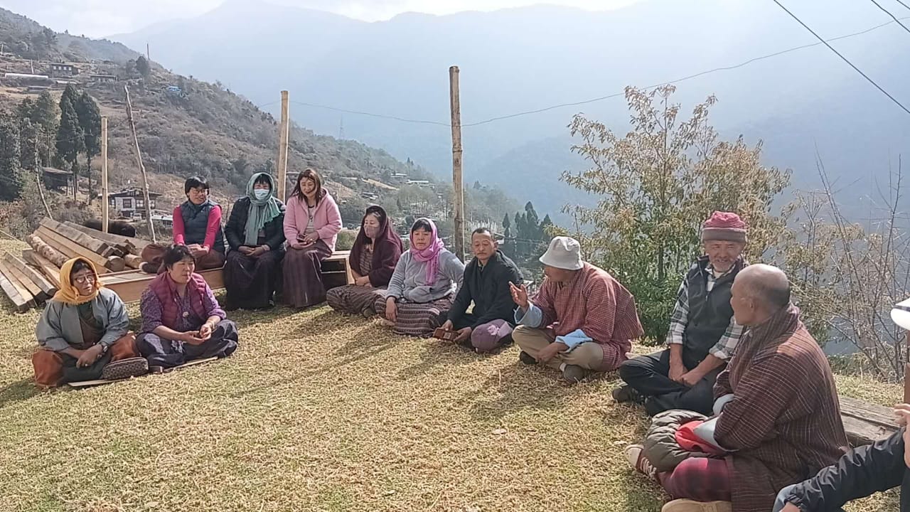 CEPs conducted their Nangzoms prior to Chiwog Zomdu and Gewog Tshogde sessions